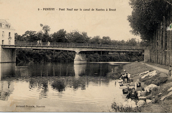 Pontivy. Pont Neuf sur le canal de Nantes à Brest.
NantesArtaud et Nozais[ca 1910 ]
9