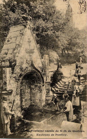 Fontaine sacrée de N[otre]-D[ame] de Quelven. Environs de Pontivy.
Saint-BrieucHamonic[1907 ? ]
1995