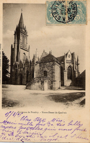 Environs de Pontivy. Notre-Dame de Quelven / Cliché Guéranne.
PontivyLe Cunff[1905 ? ]
 