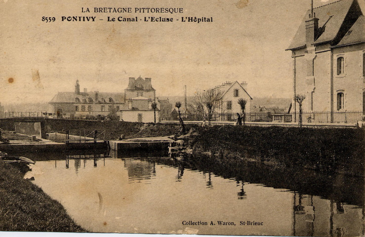 Pontivy. Le Canal. L'Ecluse. L'Hôpital.
Saint-BrieucWaron[1915 ? ]
La Bretagne pittoresque ; 8559