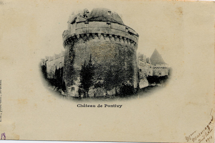 Château de Pontivy.
Saint-BrieucHamonic[1901 ? ]
 