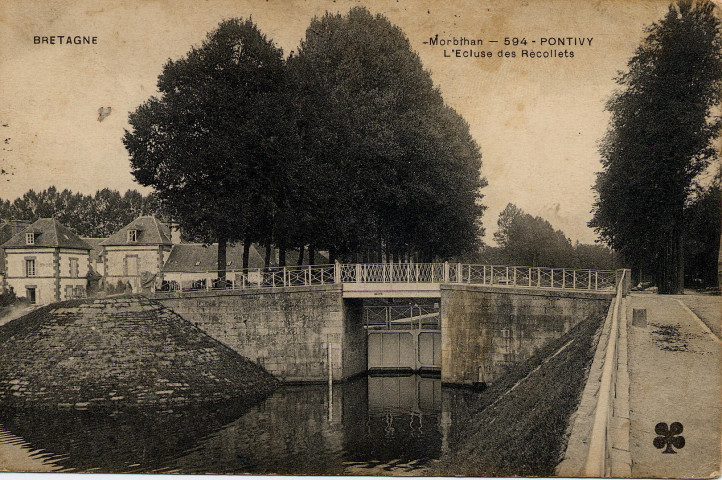 Morbihan. Pontivy. L'Ecluse des Récollets.
[S.l.][s.n.][1913 ? ]
594