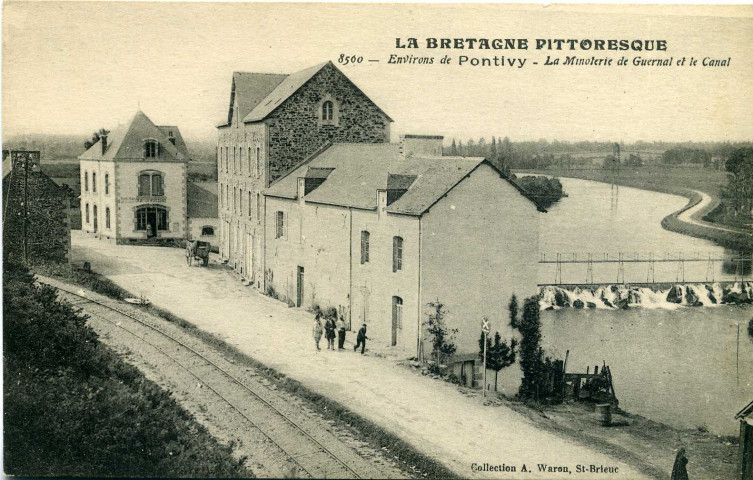 Environs de Pontivy. La Minoterie de Guernal et le Canal.
St BrieucWaron[1917 ? ]
La Bretagne pittoresque 