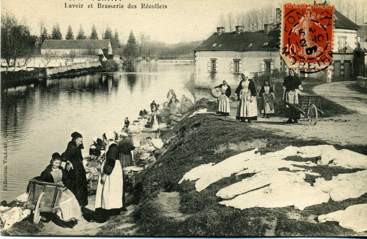 Pontivy. Le Blavet : lavoir et brasserie des Récollets.
QuimperVillard1907
; 2647