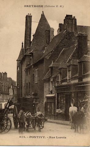 Pontivy. Rue Lorois.
Saint-BrieucHamonic[ca 1905 ]
Bretagne ; 872