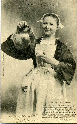Pontivy. ''La bolée de cidre'' : la veillée au Pays d'Arvor.
NantesGID1903