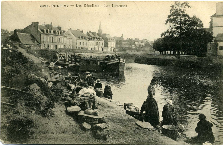 Pontivy : les Récollets. Les Laveuses.
QuimperVillard[ca 1905]
; 2492