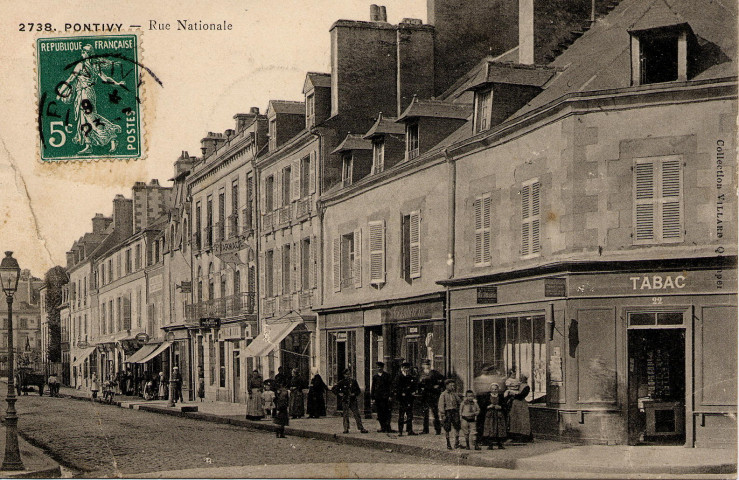 Pontivy. Rue Nationale.
QuimperVillard[ca 1910 ]
Union Postale Universelle ; 2738