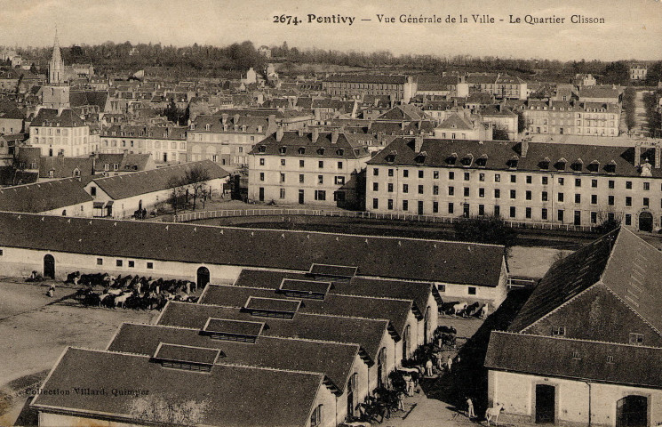 Pontivy. Vue Générale de la Ville. Le Quartier Clisson.
QuimperVillard[1912 ? ]
2674