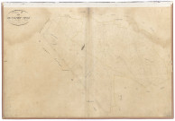 Section E dite de Talcoët Noyal, 2e feuille du n°142 au n°304 ; 1 plan : papier, lavis, coul., échelle 1:2000 ; 70 x 103 cm.