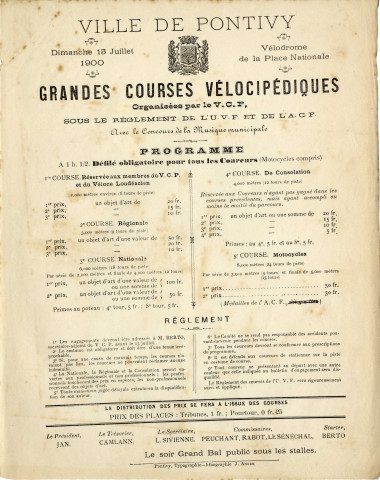 Fête nationale du 14 juillet 1900
