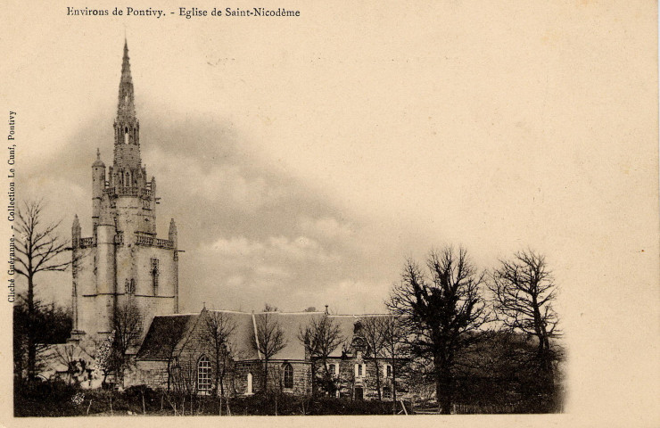 Environs de Pontivy. Eglise de Saint-Nicodème.
PontivyLe Cunff[ca 1900 ]
 