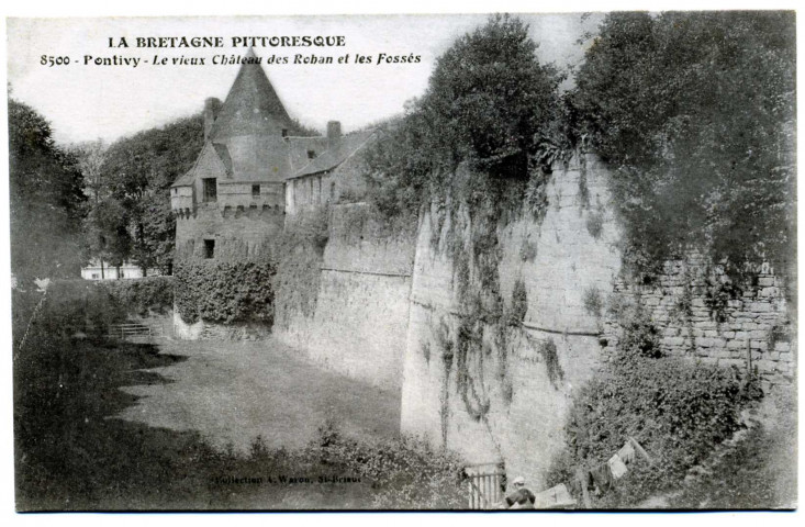 Pontivy. Le Vieux Château des Rohan et les Fossés.
Saint-BrieucWaron[ca 1910 ]
La Bretagne pittoresque ; 8500