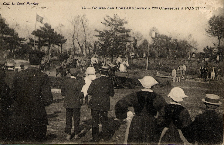 Course des Sous-Officiers du 2me Chasseurs à Pontivy.
PontivyLe Cunff[1915 ? ]
14