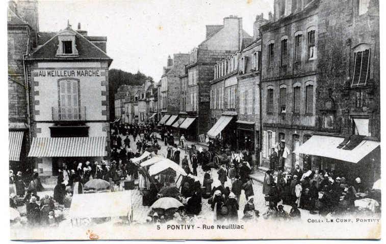 Pontivy . Rue Neuilliac.
PontivyLe Cunff[ca 1910 ]
 
