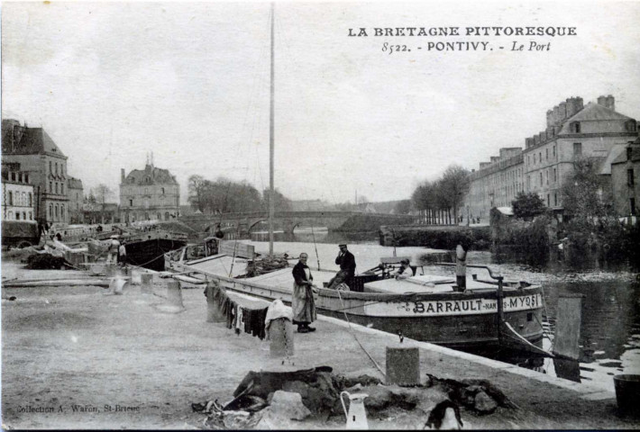Pontivy. Le Port.
St BrieucWaron[ca 1920 ]
La Bretagne pittoresque ; 8522