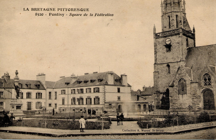 Pontivy. Square de la Fédération.
Saint-BrieucWaron[entre 1910 et 1925 ]
La Bretagne pittoresque ; 8520