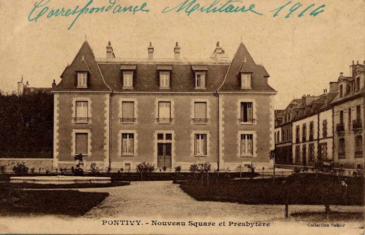 Pontivy. Nouveau Square et Presbytère.
BesançonLardier[1914 ? ]
Sohier 