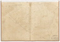 Section E dite de Talcoët Noyal, 5e feuille du n°669 au n°854 ; 1 plan : papier, lavis, coul., échelle 1:2000 ; 70 x 103 cm.