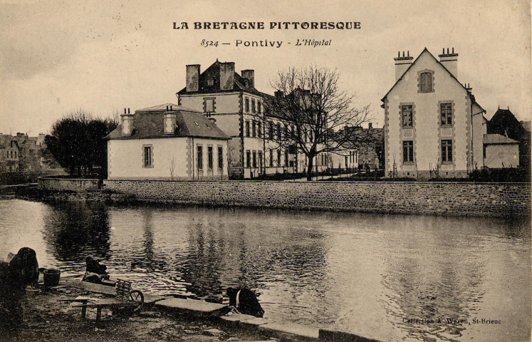 Pontivy. L'Hôpital.
Saint-BrieucWaron[1916 ? ]
La Bretagne pittoresque ; 8524