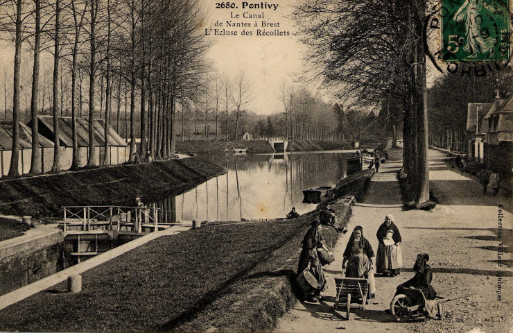 Pontivy. Le Canal de Nantes à Brest : l'Ecluse des Récollets.
QuimperVillard[1911 ? ]
2680