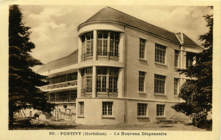 Pontivy (Morbihan) : le Nouveau Dispensaire.
NantesNozais[ca 1925]
; 90