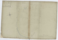 Section I dite de la Ville, 2e subdivision depuis le n°862 jusqu'à 902 dernier. - 1 plan : papier, lavis, coul., échelle 1:1250 ; 69 x 95 cm.