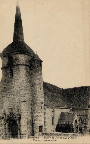 Pontivy (Environs). Eglise de Stival (XVIe siècle). Vitraux remarquables.
NantesArtaud et Nozais[1916 ? ]
 
