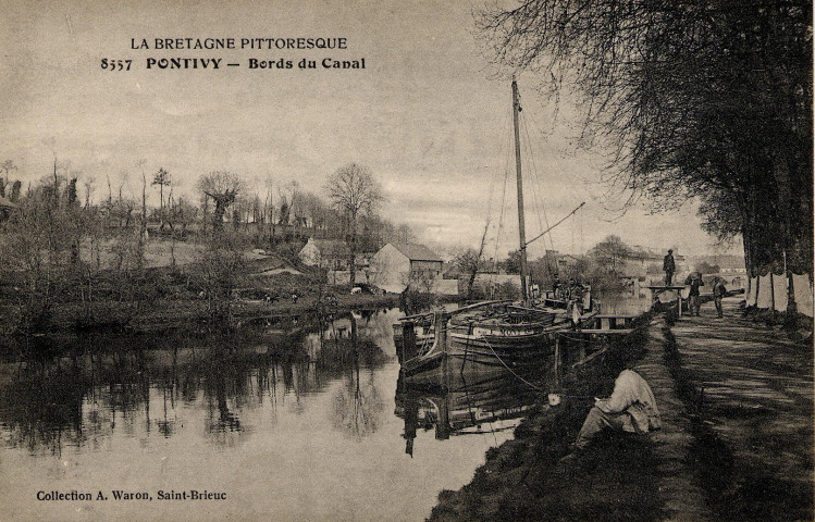 Pontivy. Bords du Canal.
Saint-BrieucWaron[1916 ? ]
La Bretagne pittoresque ; 8557
