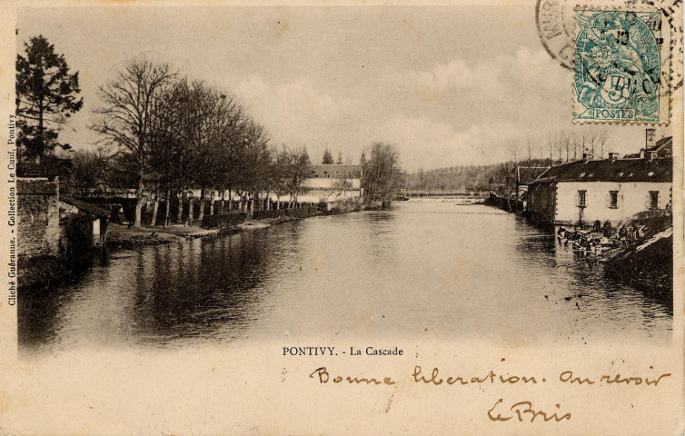 Pontivy. La Cascade / cliché Guéranne.
PontivyLe Cunf[1904 ? ]
 