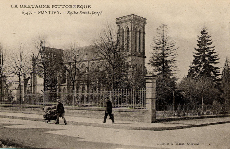 Pontivy. Eglise Saint-Joseph.
Saint-BrieucWaron[ca 1920 ]
La Bretagne pittoresque ; 8547