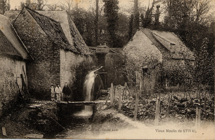 Vieux Moulin de Stival./ Cliché Lodi.
PontivyLe Cunff[entre 1910 et 1925 ]
 