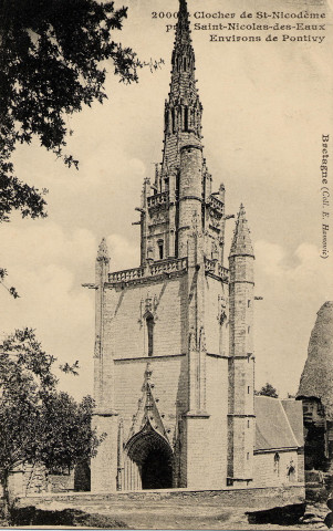 Clocher de St-Nicodème près Saint-Nicolas-des-Eaux. Environs de Pontivy.
Saint-BrieucHamonic[entre 1910 et 1925 ]
2000