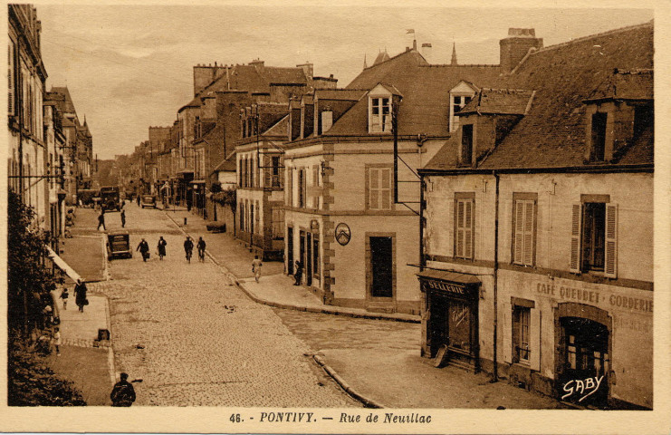 Pontivy. Rue de Neulliac. 46 NantesArtaud[après 1925 ]