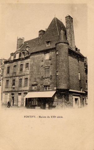 Pontivy. Maison du XVIe siècle.
PontivyVeuve Marchal[avant 1900 ]
 
