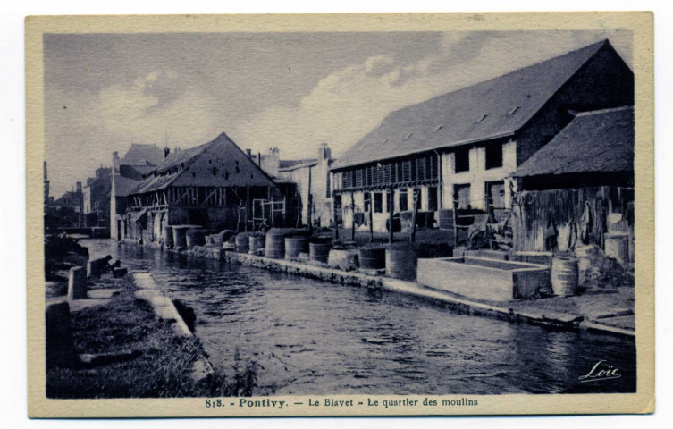 Pontivy. Le Blavet. Le Quartier des Moulins.
RennesLaurent Nel[ca 1925 ]
818