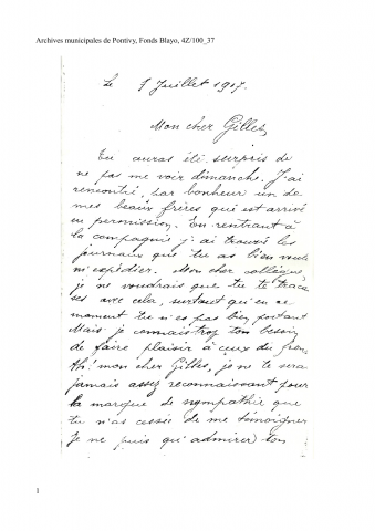 7 juillet 1917