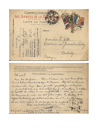 Lettre du 2 mai 1916