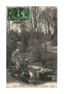 Paris, 22 octobre 1912, carte postale [Paris – Parc Montsouris – la cascade]